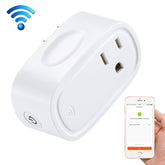JH-G09U 15A 2.4GHz WiFi Control Hubless Smart Home Power Socket Works with Alexa & Google Home, AC 100-240V, US Plug, JH-G09U