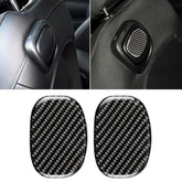 Car Seat Back Handle Carbon Fiber Decorative Sticker for BMW Mini Cooper F55 / F56, For BMW Mini Cooper JCW One F56