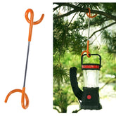 Multi-function S Type Two-way Spiral Outdoor Camping Tent Light Hook, Light Hook