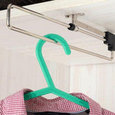 Telescopic Rail Pull-Out Wardrobe Clothes Hanger(40cm), 40cm