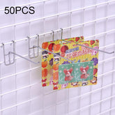 10pcs 3.5mm Supermarket Iron Grid Shelf Hook, Length: 20cm, 3.5mm 20cm