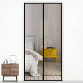 Magnetic Door Curtain Mosquito-proof Screen Door Curtain, Size:210x100cm, Size:210x100cm(Black), Size:210x100cm(Coffee), Size:210x100cm(Beige), Size:210x100cm(White)