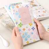 3 inch DIY Creativity Insert Type Mini Exquisite Photo Album, Duck Pattern, Four Leaf Clover Pattern, Many Trees Dry Pattern, Forest Deer Pattern, Iron Tower Pattern, Little Swallow Pattern, Baymax Pattern, Red Leaves Pattern, Daisy Pattern