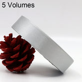 5 Volumes Color Satin Ribbons Handmade DIY Wedding Cake Decoration Holiday Gift Packages , Size: 22m x 2cm, Color Satin Ribbons 1, Color Satin Ribbons