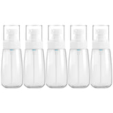 5 PCS Travel Plastic Bottles Leak Proof Portable Travel Accessories Small Bottles Containers, 80ml, 80ml