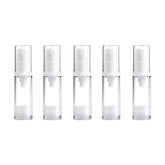 5 PCS Portable Airless Vacuum Pump Bottle Fine Mist Perfume Spray Bottle, 5ml, 5ml