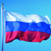 Polyester Material Russian Flag, Size: 150*90cm, Russian Flag