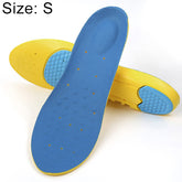 1 Pair Stretch Breathable Absorbent Deodorant Sports Tourism And Leisure Comfort Cushioning Insole, Size: S(34-36Yards), Size: S(34-36Yards) blue, Size: S(34-36Yards) gray