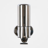 Hotel Shower Manual Dispenser Wall Mounted Washing Liquid Shampoo Soap Bottle, Capacity: 500ml, 500ml/Stainless Steel