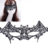 Halloween Masquerade Party Dance Sexy Lady Lace Bat Mask, Bat