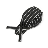 Simple Style Unisex Chef Waiter Work Cap Pirate Hat Turban Cap, Turban Cap stripe, Turban Cap1, Turban Cap 2, Turban Cap Red, Turban Cap Black