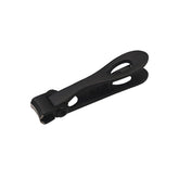 Nail Art Tool Nail Clipper Stainless Steel Nail Nipper, Size: S, 6.9 x 1.3cm, Size: 6.9 x 1.3cm (Black)
