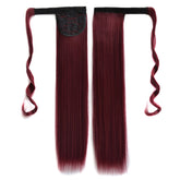 118# Invisible Seamless Bandage-style Wig Long Straight Hair Wig Ponytail, 118#