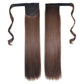 6# Invisible Seamless Bandage-style Wig Long Straight Hair Wig Ponytail, 6#
