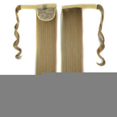16# Invisible Seamless Bandage-style Wig Long Straight Hair Wig Ponytail, 16#
