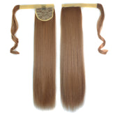 22# Invisible Seamless Bandage-style Wig Long Straight Hair Wig Ponytail, 22#