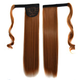 27# Invisible Seamless Bandage-style Wig Long Straight Hair Wig Ponytail, 27#