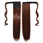 33# Invisible Seamless Bandage-style Wig Long Straight Hair Wig Ponytail, 33#