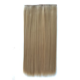 16# One-piece Seamless Five-clip Wig Long Straight Wig Piece, 16#