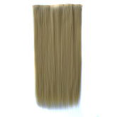 613# One-piece Seamless Five-clip Wig Long Straight Wig Piece, 613#