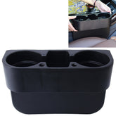 Car Auto ABS Multi-functional Seat Organizer Storage Holder for Drink Beverage Phone, Storage Box Black