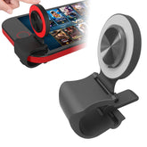 A9 Direct Mobile Clip Games Joystick Artifact Hand Travel Button Sucker with Ring Holder for iPhone, Android Phone, Tablet, A9 Silver, A9 Gold, A9 REd