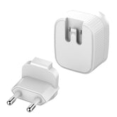LDNIO A201 2.4A Dual USB Charging Head Travel Direct Charge Mobile Phone Adapter Charger With Micro USB Data Cable, Micro USB