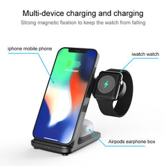 XYS-X20 3 in 1 15W Detachable Multi-function Wireless Charging Station, XYS-X20