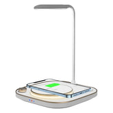 X3 15W 3 in 1 Wireless Charger, Table Lamp, X3 White, X3 Green