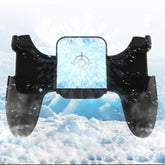 S-03 Six-finger Linkage Semiconductor Cooling Mobile Phone Gamepad with Bracket, Suitable for 4.7-6.5 inch Mobile Phones, Semiconductor Cooling