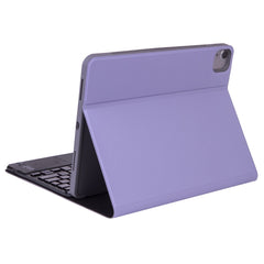 X-11BCS Skin Plain Texture Detachable Bluetooth Keyboard Tablet Case for iPad Pro 11 inch 2020 / 2018, with Touchpad & Pen Slot & Backlight