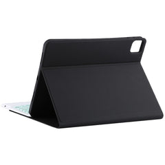 TG11BC Detachable Bluetooth Green Keyboard Microfiber Leather Tablet Case for iPad Pro 11 inch (2020), with Touchpad & Pen Slot & Holder, Green Keyboard