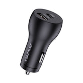 awei C-822 18W PD 8 Pin + 18W QC 3.0 USB Interface Car Charger, C-822
