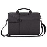 ST02S Waterproof Tear Resistance Hidden Portable Strap One-shoulder Handbag for 13.3 inch Laptops, with Suitcase Belt, ST02S 13.3 inch Black, ST02S 13.3 inch Dark Gray, ST02S 13.3 inch Pink, ST02S 13.3 inch Light Grey, ST02S 13.3 inch Navy Blue