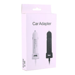 36W 5V 9V 12V 15V 3A DC USB-C / Type-C Car Adapter with 1 USB Port for Apple Macbook A1534, Length: 2m