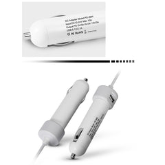 36W 5V 9V 12V 15V 3A DC USB-C / Type-C Car Adapter with 1 USB Port for Apple Macbook A1534, Length: 2m
