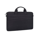 ST03S 15.6 inch Double Side Pockets Wearable Oxford Cloth Soft Handle Portable Laptop Tablet Bag, 15.6 inch Black, 15.6 inch Pink, 15.6 inch Grey, 15.6 inch Deep Space Gray, 15.6 inch Navy Blue