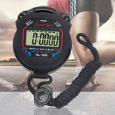 Professional Sports Match Stopwatch Digital Handheld LCD Display Timer, Handheld