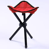 Hiking Outdoor Camping Fishing Folding Stool Portable Triangle Chair Maximum Load 100KG Folding Chair Size:22 x 22 x 31cm, Fishing Folding Stool(Red), Fishing Folding Stool(Blue), Fishing Folding Stool(Green)