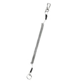 Outdoor Multi-functional Anti-lost Keychain TPU Spring Lanyard, Length: 32cm, Anti-lost Keychain (Transparent), Anti-lost Keychain (Grey), Anti-lost Keychain (Green)