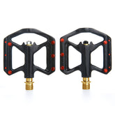 1 Pair B251C Road Bike Carbon Fiber + Titanium Axle Pedals, B251C