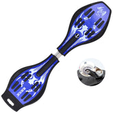 Fashion Vulcan Pattern Two-wheeled Skateboard Luminous Flash Wheel Vitality Board, Vulcan Pattern