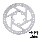 110mm Electric Scooter Brake Disc Rotor Pad Replacement Parts for Xiaomi Mijia M365, Brake Disc Rotor Pad