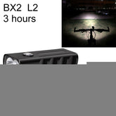 BX2 USB Charging Bicycle Light Front Handlebar Led Light (3 Hours, L2 Lamp Beads), 3 Hours, L2 Lamp Beads