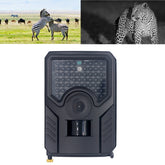 PR-200B 120 Degrees Wide Angle Lens IP56 Waterproof 12MP 1080P HD Infrared Hunting Trail Camera, Support TF Card, PIR Distance: 10-15m, PR200B