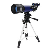 WR852 16x/66x70 High Definition High Times Astronomical Telescope with Tripod, 66x70 Blue