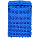 Ordinary Type Outdoor Camping Peripheral Inflatable Cushion Portable TPU Inflatable Double Bed, Size: 195 x 119 x 16cm, Ordinary Type Dark Blue, Ordinary Type Orange, Ordinary Type Emerald, Ordinary Type Peacock Blue