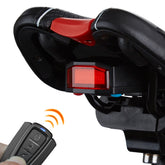 ANTUSI A6 USB Charging COB Light Source Smart Cycling Bike Warning Alarm Tail Light with Remote Control, A6