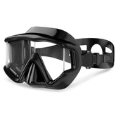 DM600 Silica Gel Diving Mask Swimming Goggles Diving Equipment for Adults, DM600 (Black), DM600 (Black Blue), DM600 (Red + Black), DM600 (White)