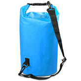 Outdoor Waterproof Single Shoulder Bag Dry Sack PVC Barrel Bag, Capacity: 5L, Capacity: 5L (Sky Blue), Capacity: 5L (Yellow), Capacity: 5L (Black), Capacity: 5L (Dark Blue), Capacity: 5L (Orange), Capacity: 5L (Pink), Capacity: 5L (Green)